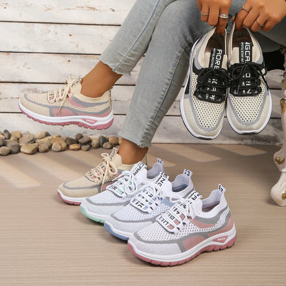Women's Two-Tone Casual Sneakers