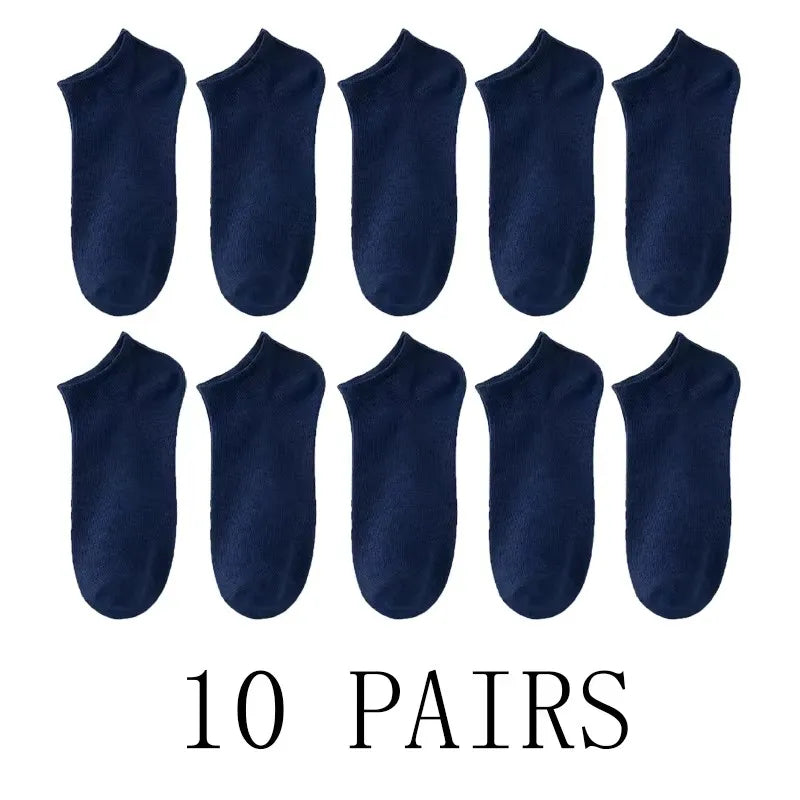 Unisex Breathable Ankle Socks – 5/10 Pack