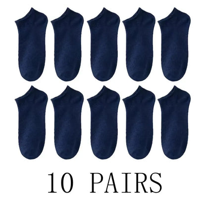 Unisex Breathable Ankle Socks – 5/10 Pack