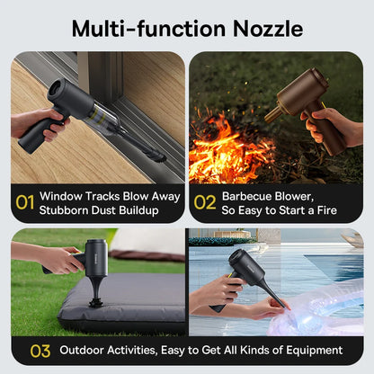 Baseus 2-in-1 Car Vacuum & Air Duster