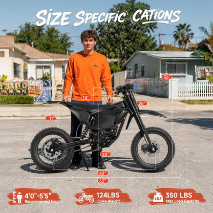 QRONGE X1 Spark M Electric Dirt Bike