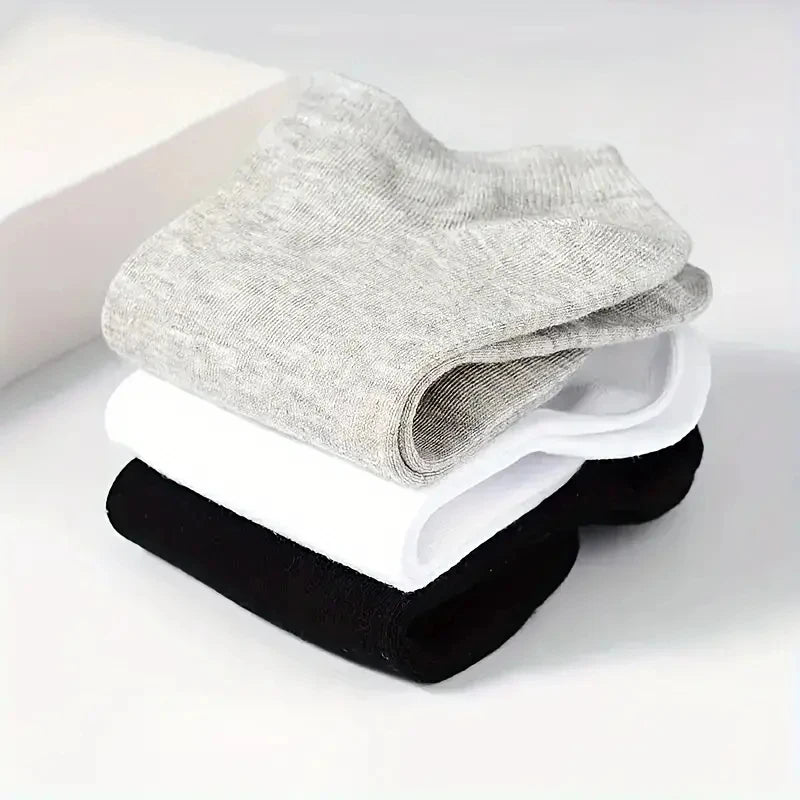 Unisex Breathable Ankle Socks – 5/10 Pack