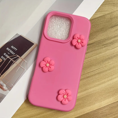 Colorful Dopamine Flower iPhone Case
