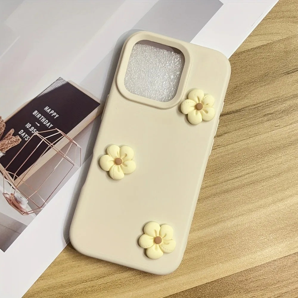 Colorful Dopamine Flower iPhone Case