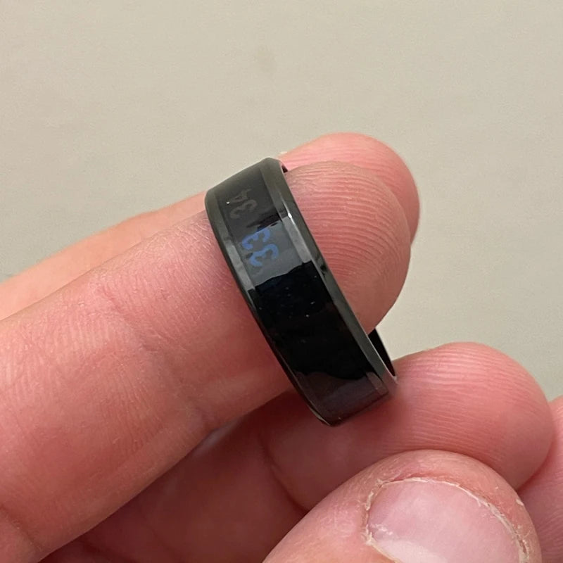 Smart Temperature-Sensitive Couple Rings
