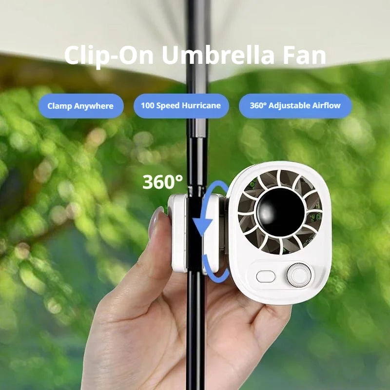 360° 100-Speed Car Fan
