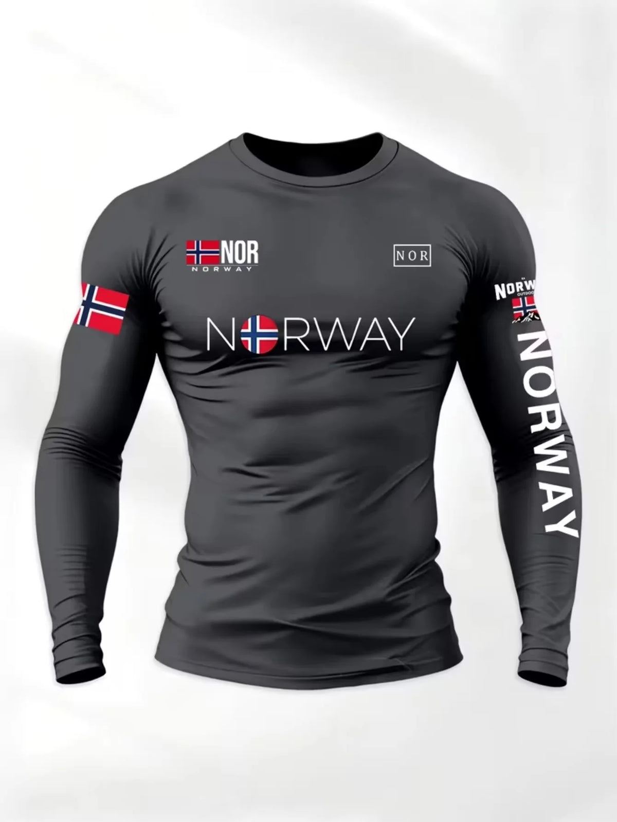 Men's Motorcycle Graphic Casual T-Shirt