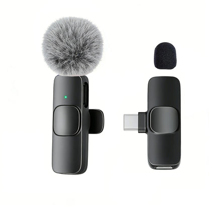 Wireless Lavalier Microphone with USB-C