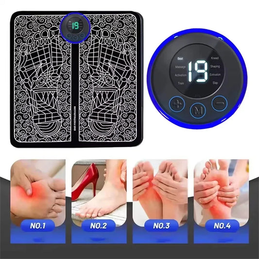 Rechargeable Electric Foot Massager Pad