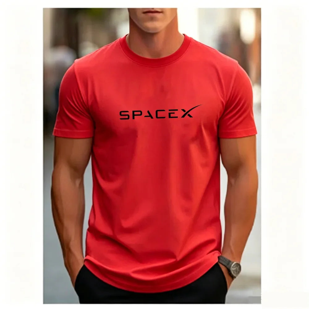 Men's SpaceX Graphic Quick-Dry T-Shirt