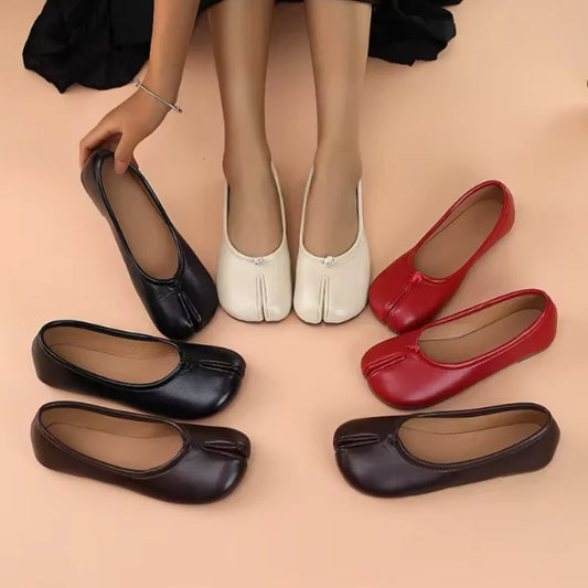 Women's Split-Toe Tabi Ballet Flats