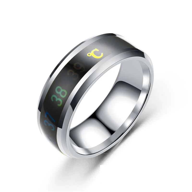 Smart Temperature-Sensitive Couple Rings