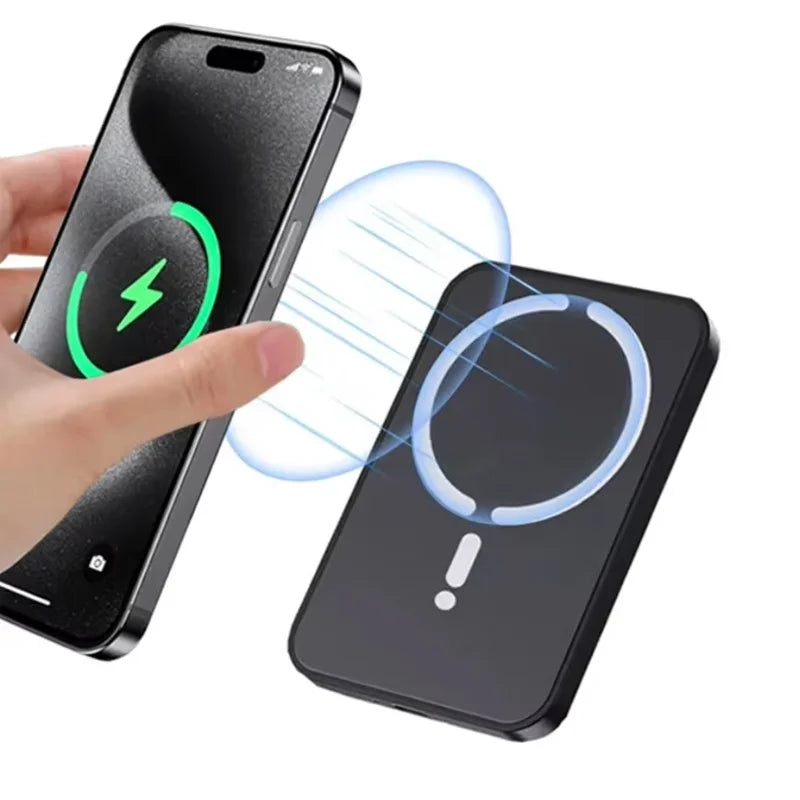 Magnetic MagSafe Wireless Car Charger & Phone Holder