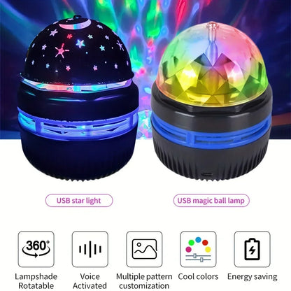 LED Galaxy Projector with Remote Control