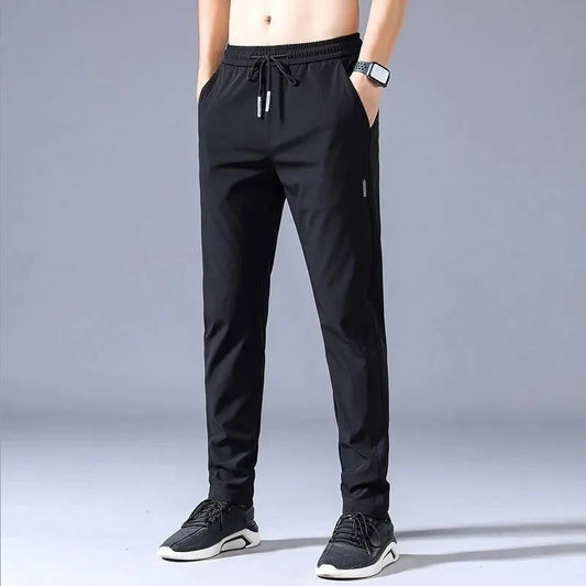 Men's Lightweight Straight-Leg Casual Pants
